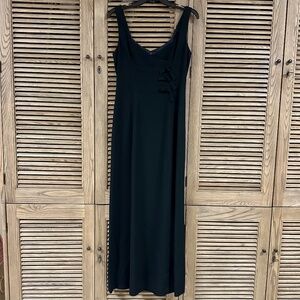 VINTAGE Nicole Miller Evening Gown Black Size 6